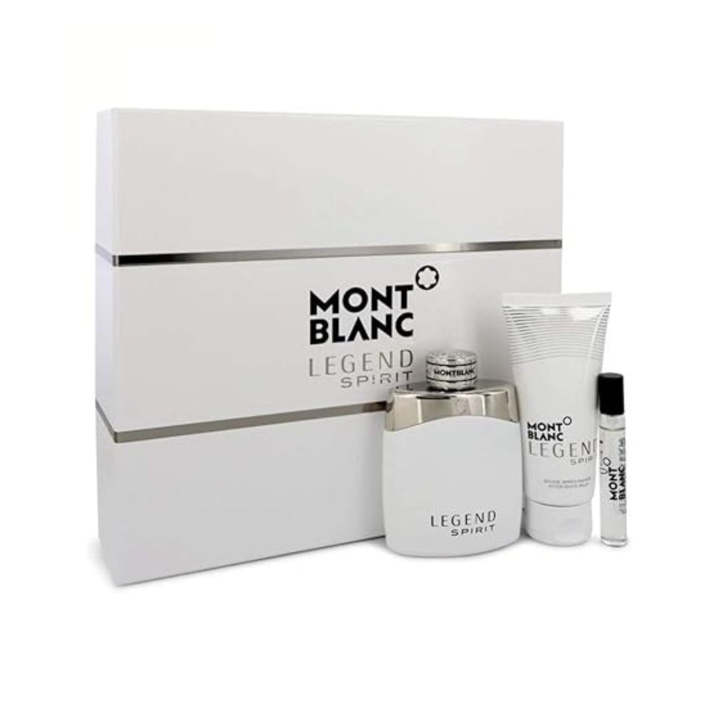 Mont Blanc Legend Spirit 3PC Gift Set For Men (Hard Box)