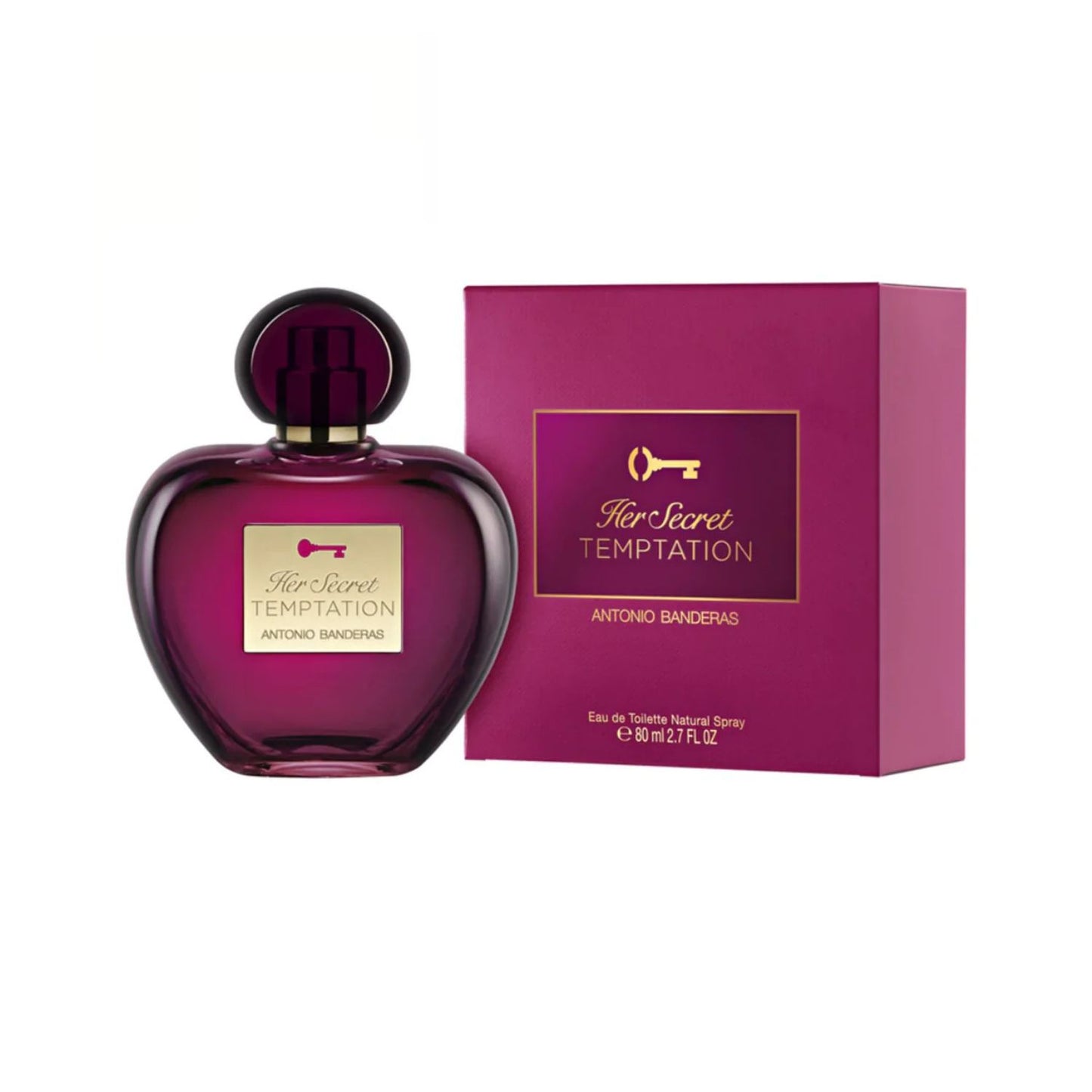 Antonio Banderas Her Secret Temptation 2.7oz EDT For Women