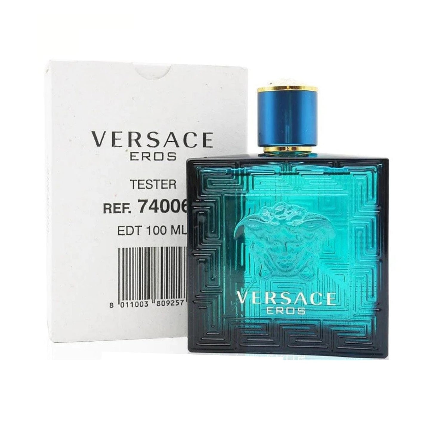 Tester Versace Eros 3.4oz EDT For Men