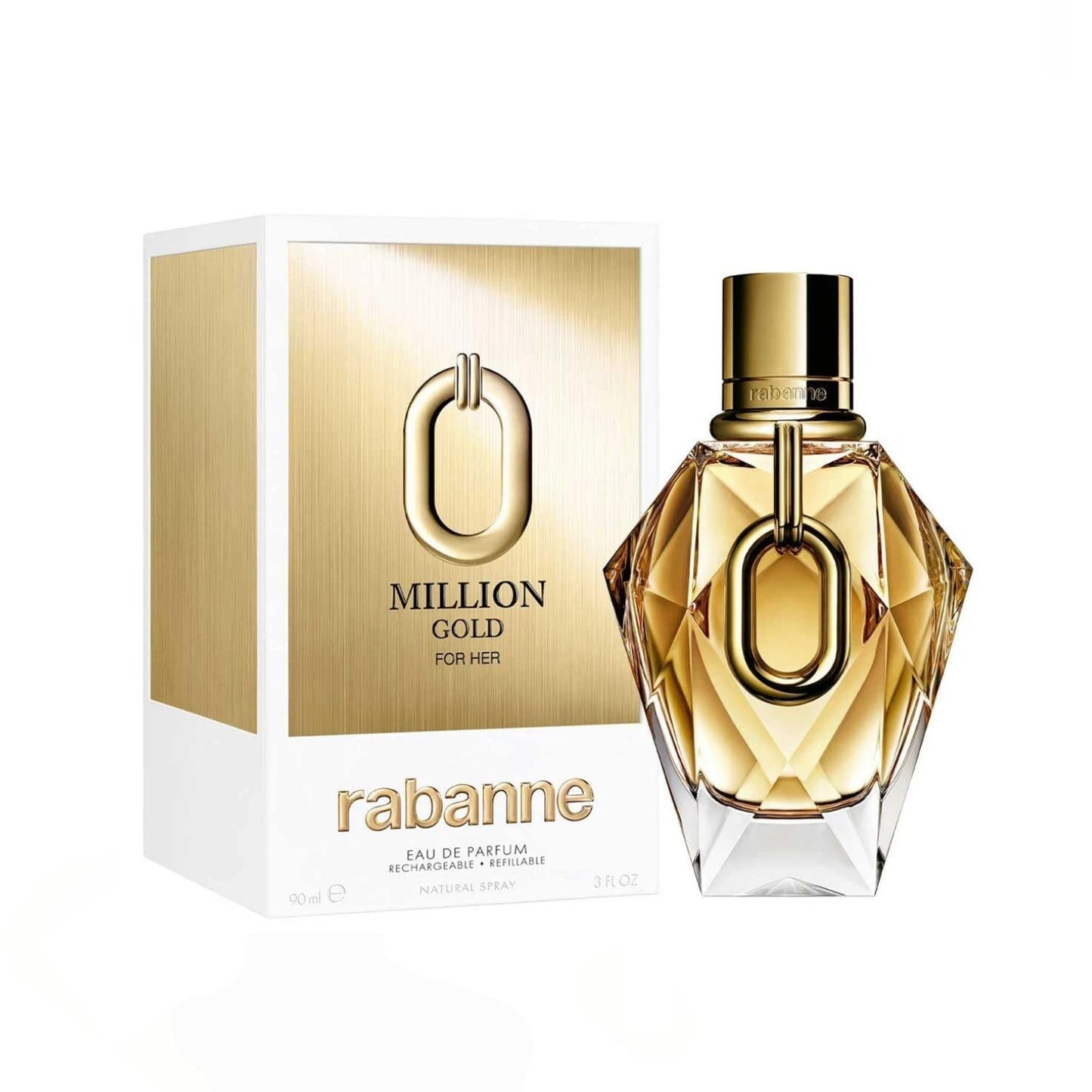 Paco Rabanne Million Gold 3.0oz EDP For Women (Refillable)