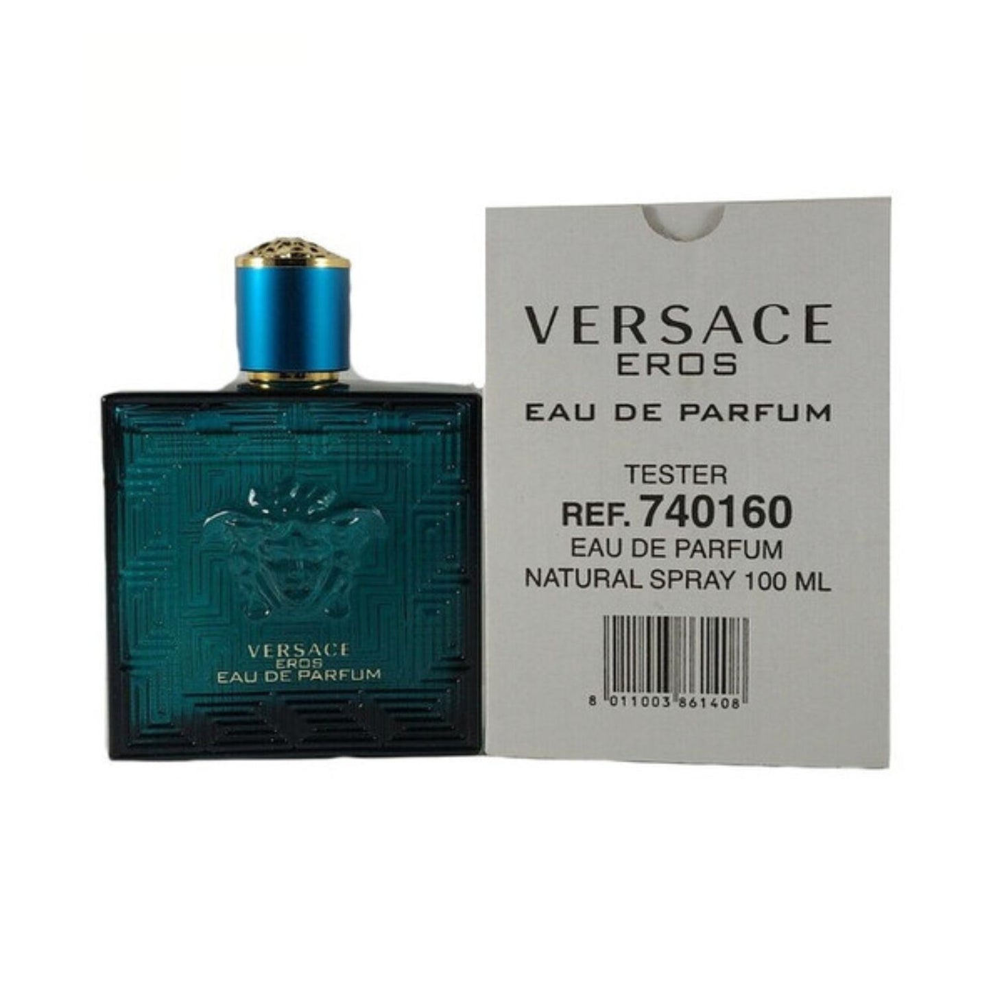 Tester Versace Eros 3.4oz EDP For Men