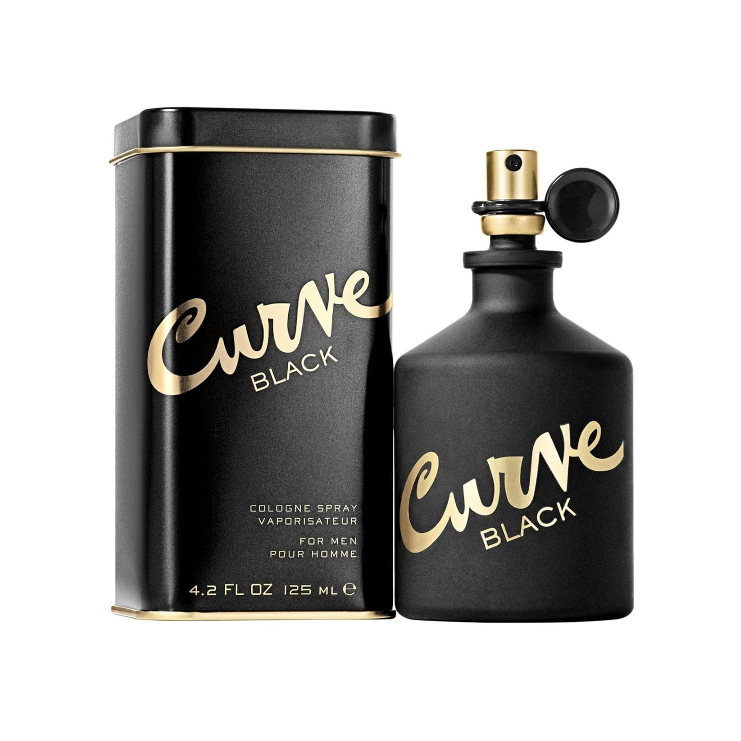 Liz Claiborne Curve Black 4.2oz Cologne For Men