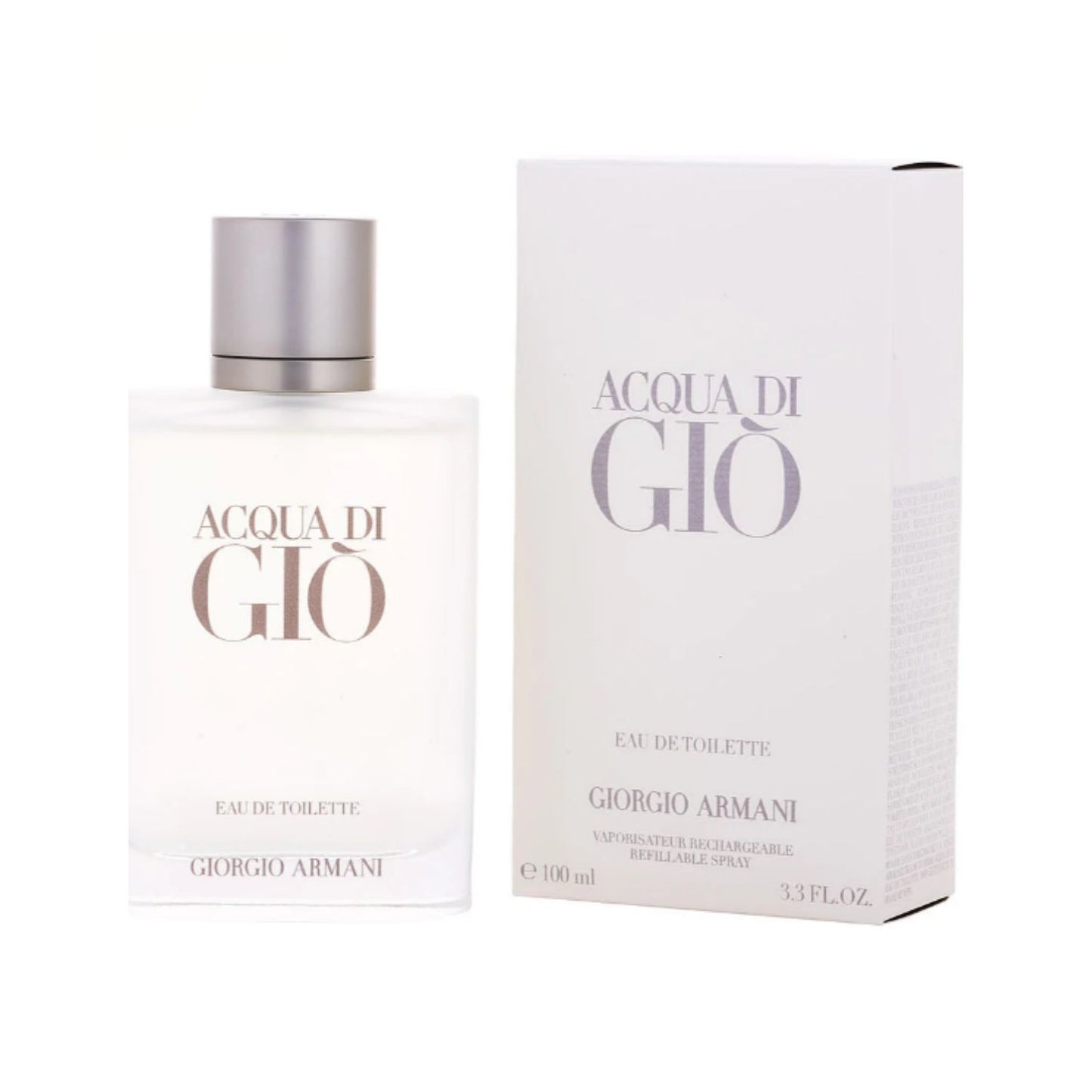 Giorgio Armani Acqua Di Gio 3.3oz EDT For Men (Refillable)