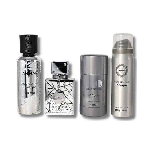 Armaf Club De Nuit Sillage 4PC Gift Set For Men