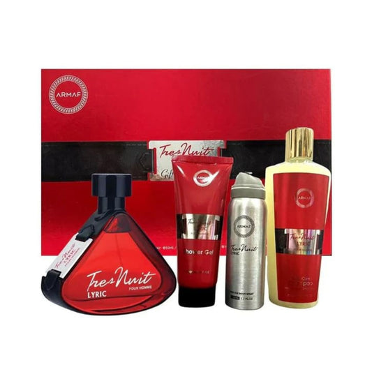 Armaf Tres Nuit Lyric 4PC Gift Set For Men