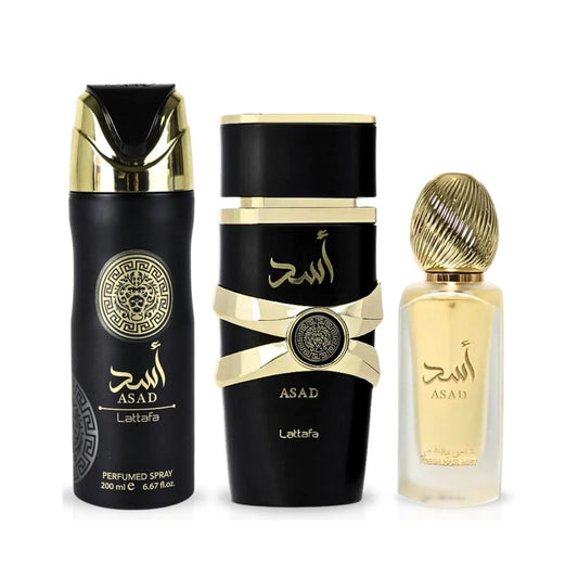 Lattafa Asad 3PC Gift Set Unisex
