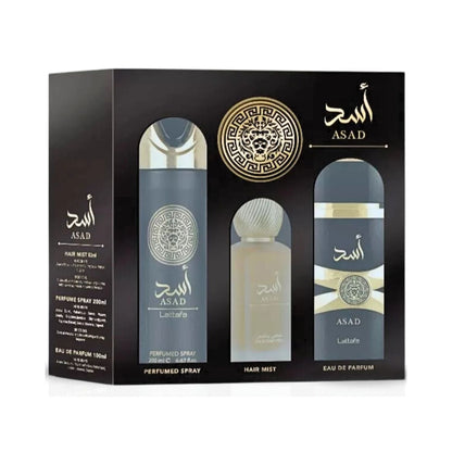 Lattafa Asad 3PC Gift Set Unisex