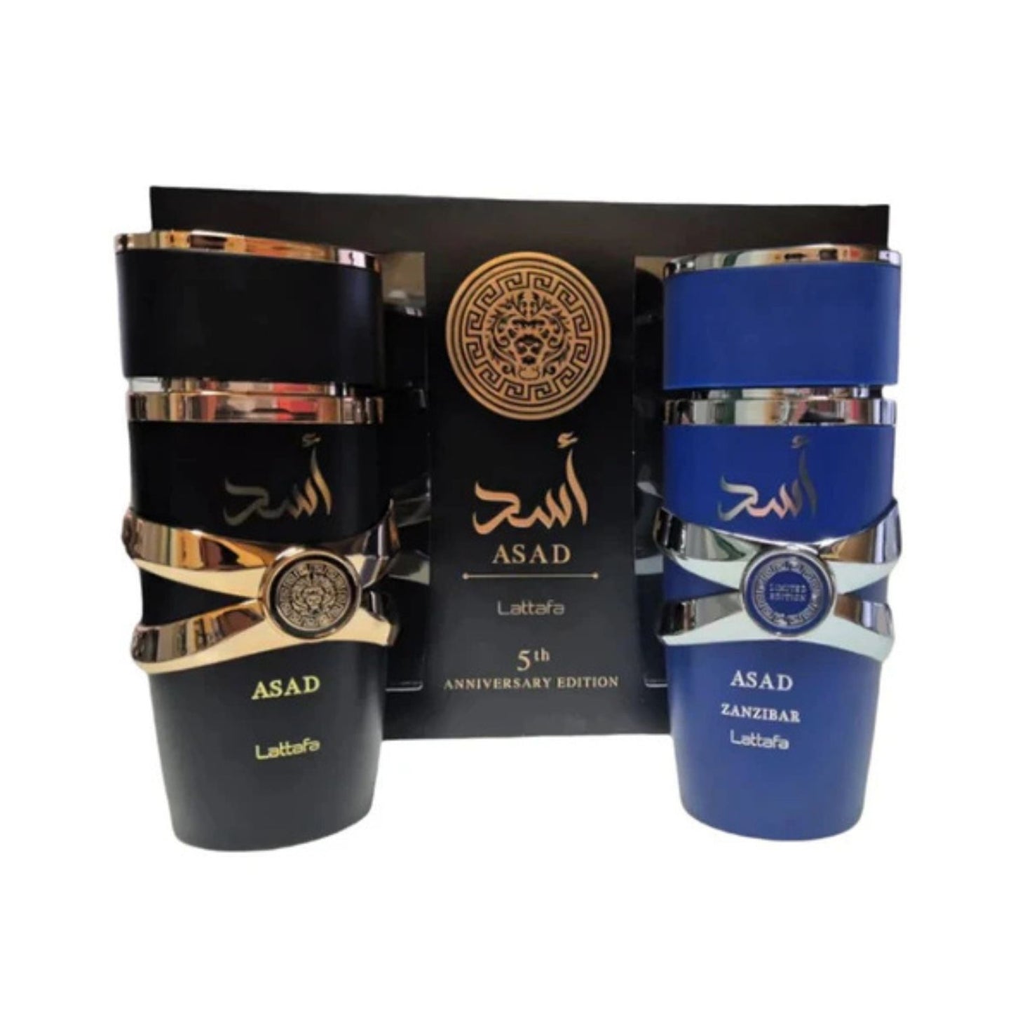 Lattafa Asad 5th Anniversary 2PC Gift Set For Men