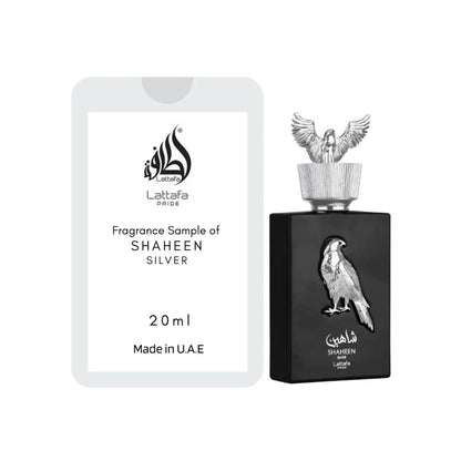 Lattafa Shaheen Silver 20ml Sample Unisex