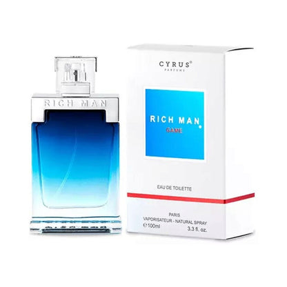 Rich Man Game 3.3oz EDT For Men