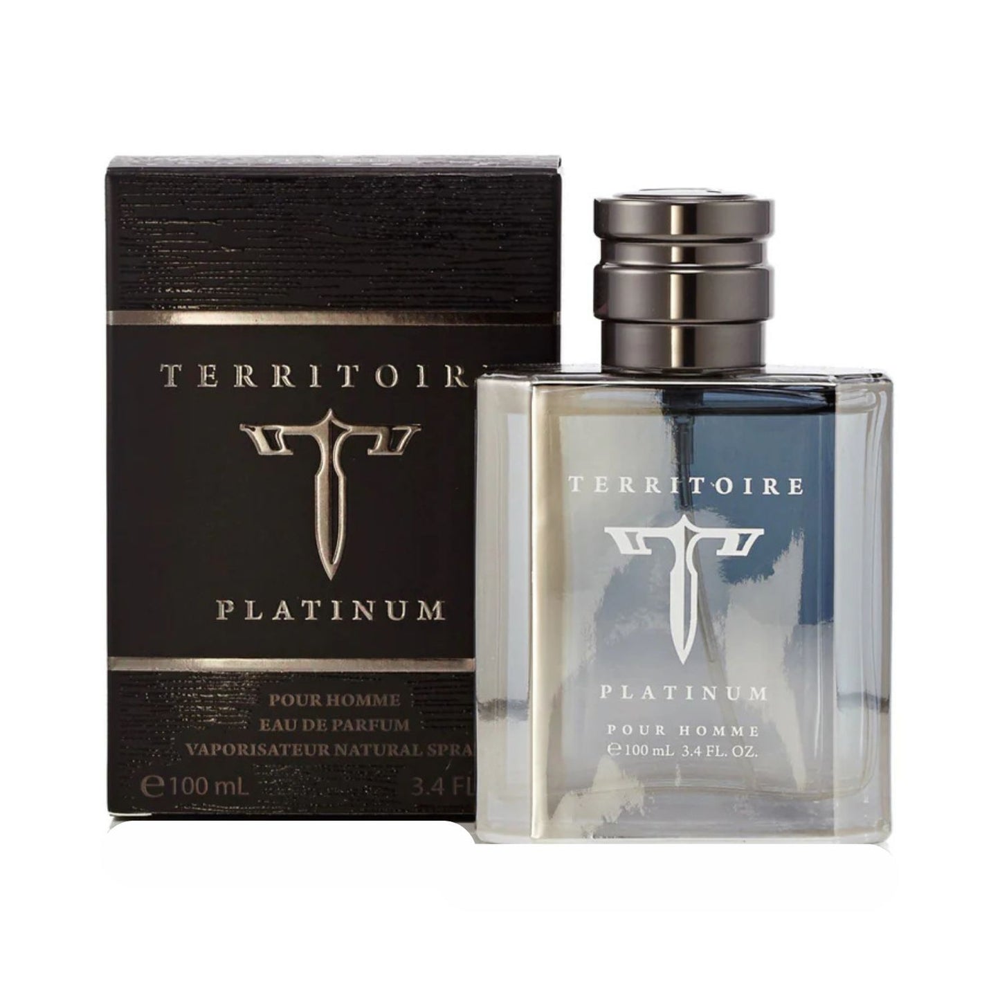 Territoire Platinum 3.4oz EDP For Men