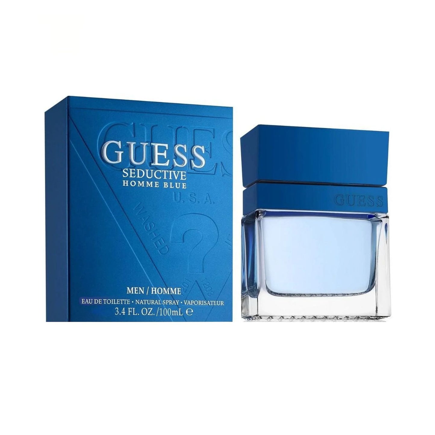 Guess Seductive Blue 3.4oz EDT For Men