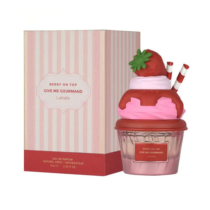 Lattafa Give Me Gourmand Berry On Top 2.5oz EDP Women