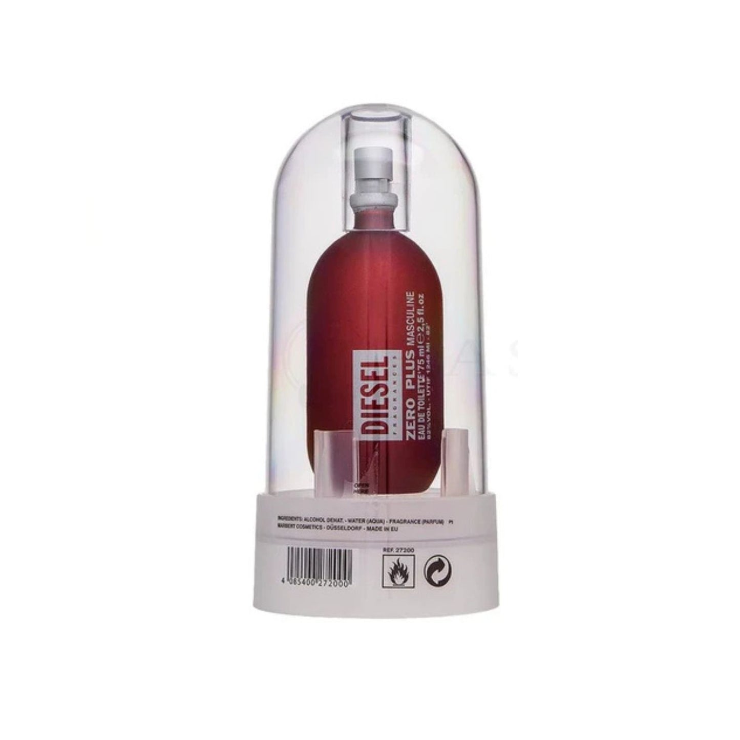 Diesel Zero Plus Red 2.5oz EDT Men