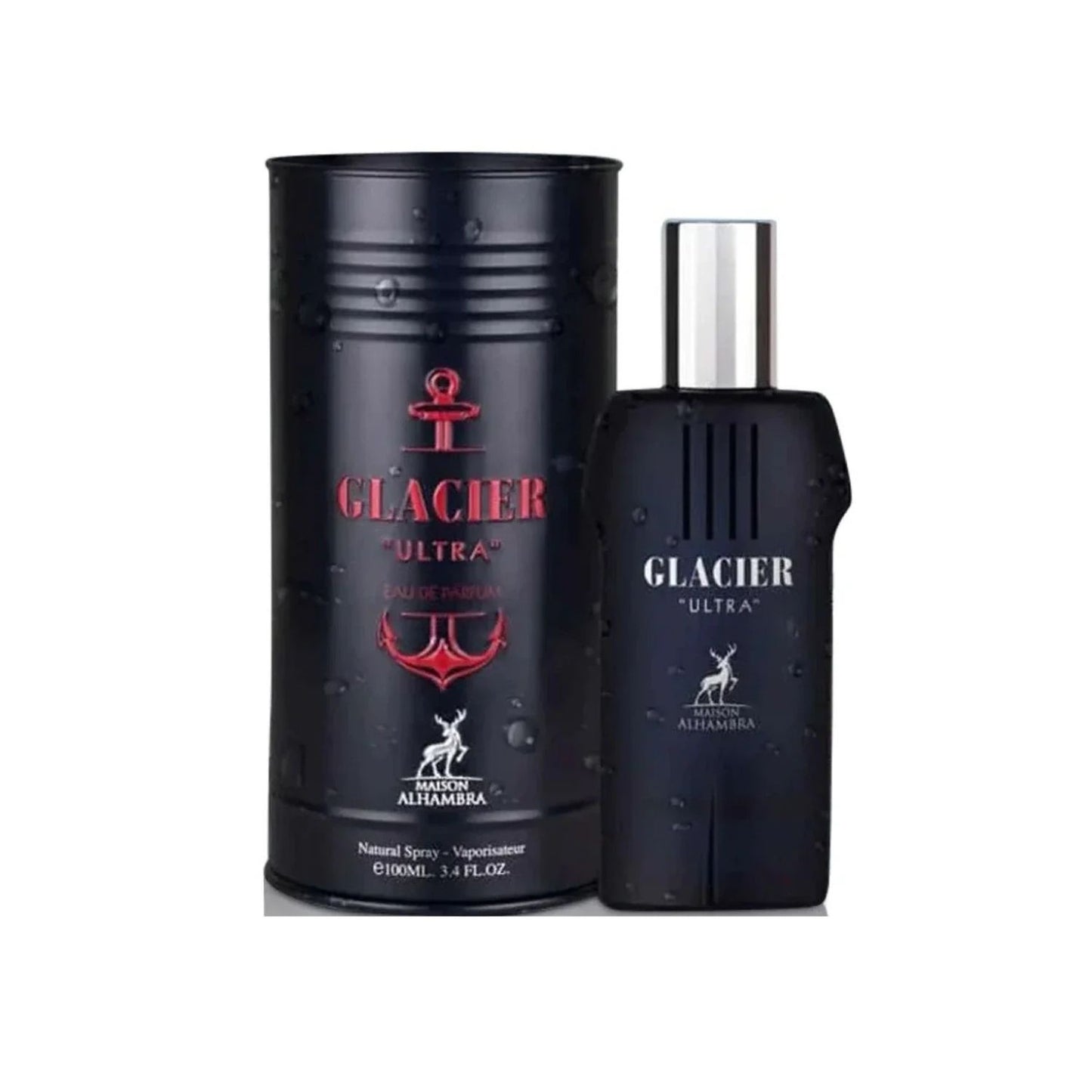 MAISON ALHAMBRA GLACIER ULTRA MEN 3.4 OZ EDP SP