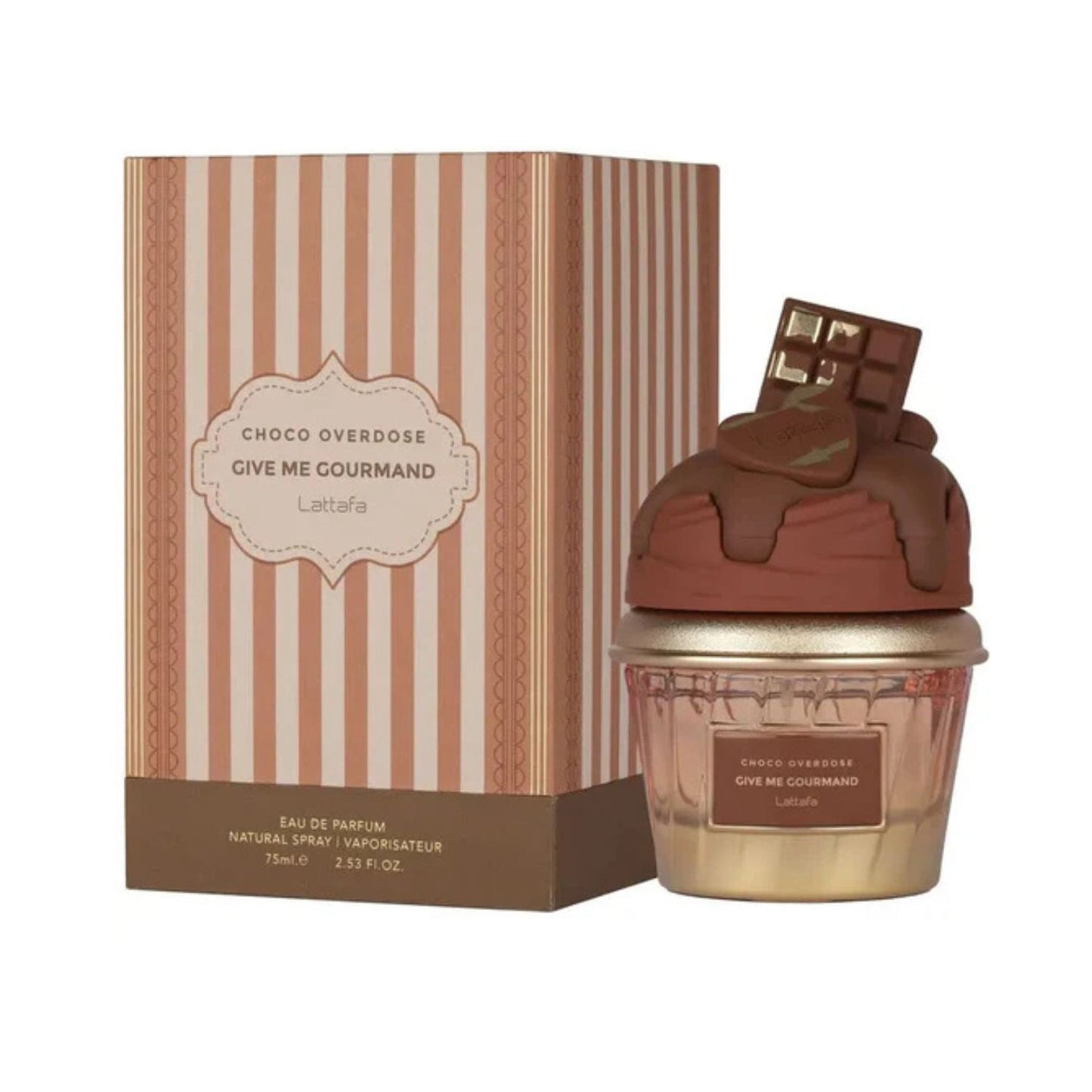 Lattafa Give Me Gourmand Choco Overdose 2.5oz Unisex