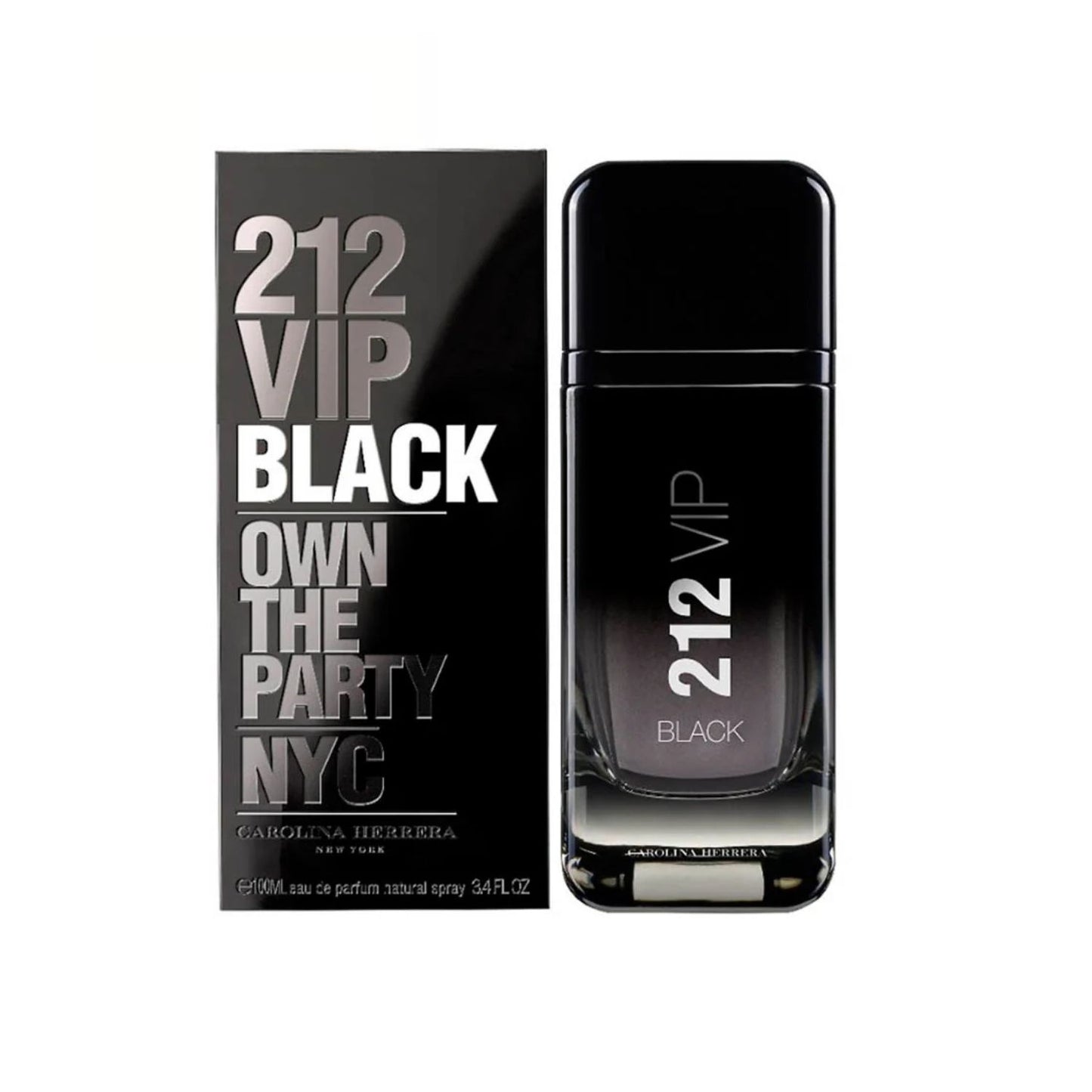 Carolina Herrera VIP Black 3.4oz EDP For Men