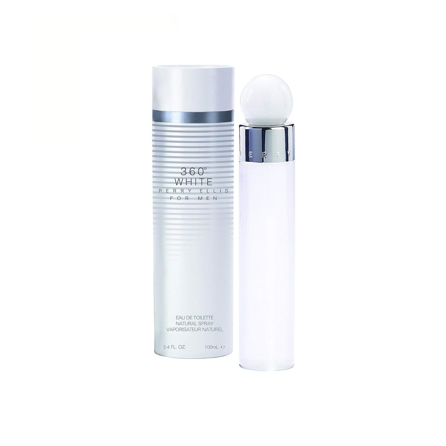 Perry Ellis 360 White 3.4oz EDT For Men