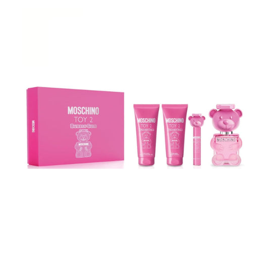 Moschino Toy 2oz Bubble Gum 4PC Gift Set For Women