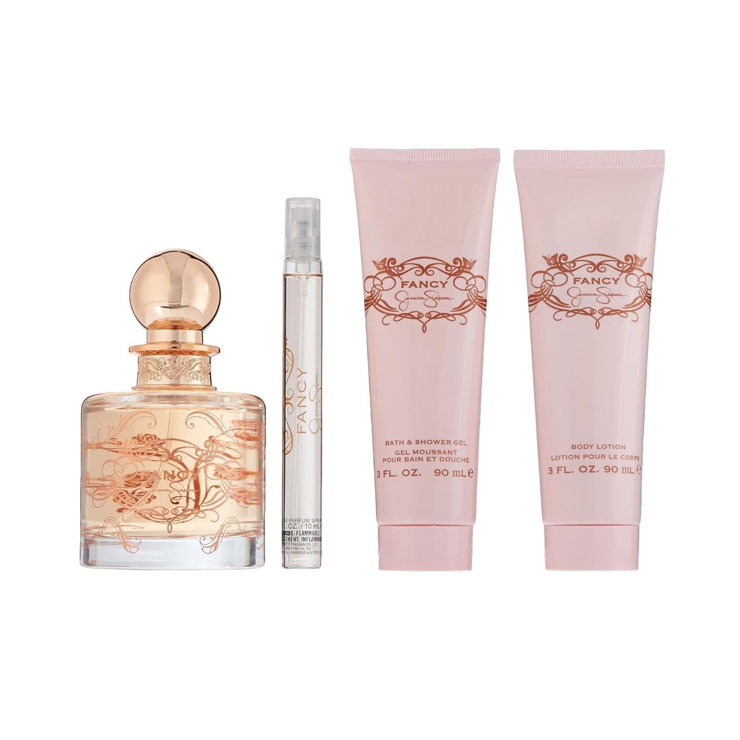 Jessica Simpson Fancy 4PC Gift Set For Women