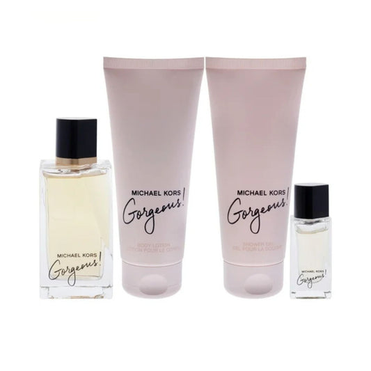 Michael Kors Gorgeous 4PC EDP Gift Set For Women