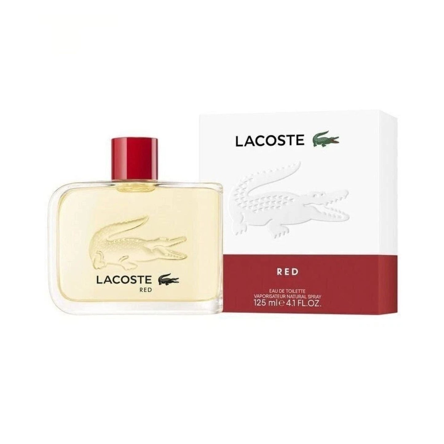 Lacoste Red 4.1oz EDT For Men