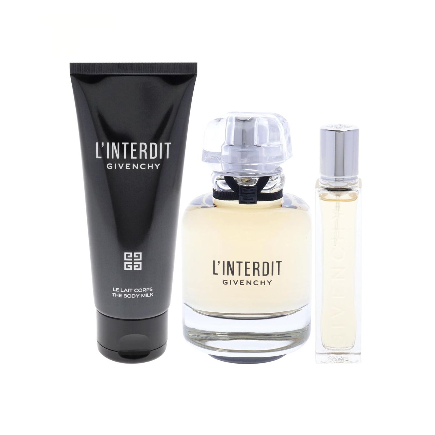 Givenchy L'Interdit 2.7oz EDP 3PC Gift Set For Women (Hard Box)