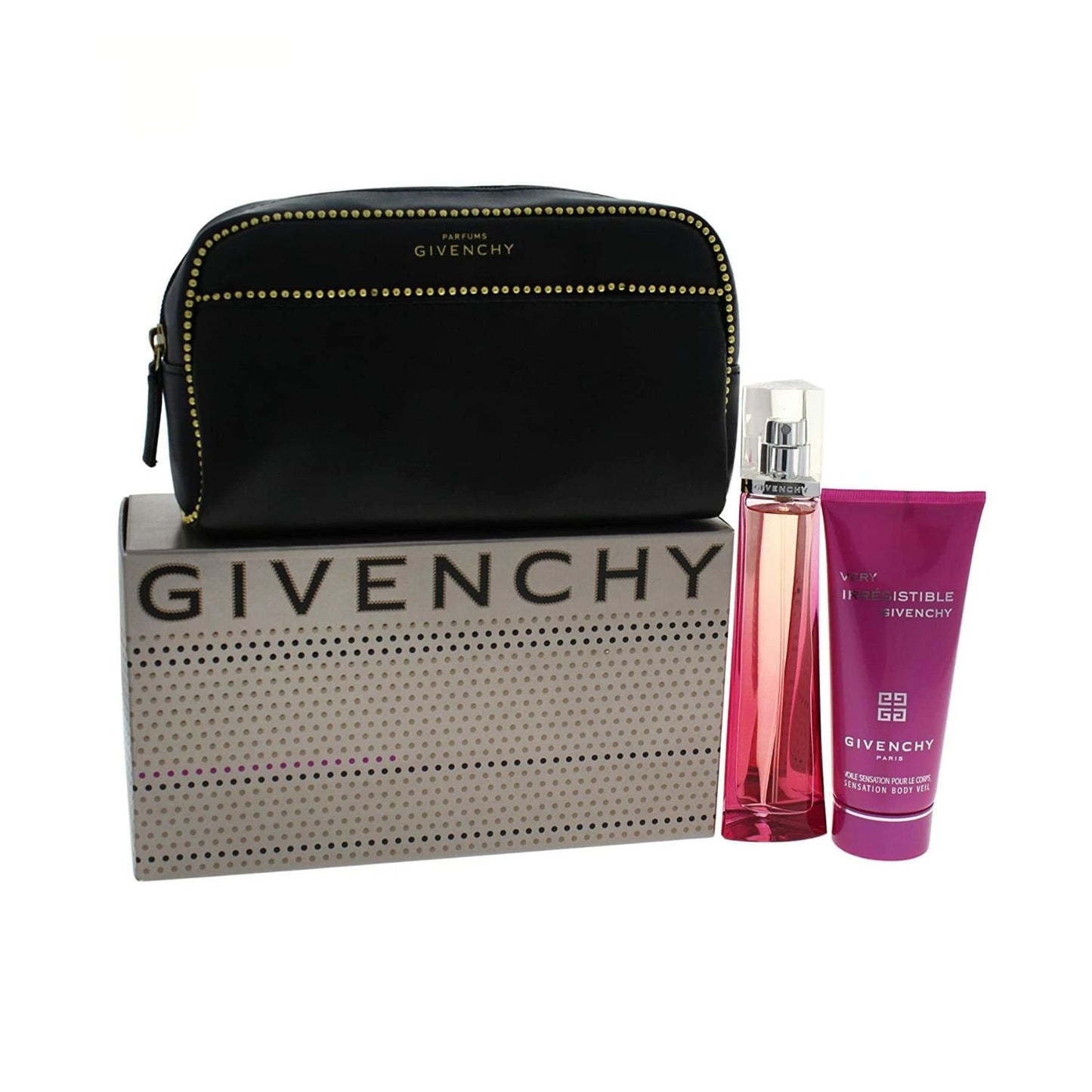 Givenchy Irresistible 1.7oz EDP 3PC Gift Set For Women (Hard Box)