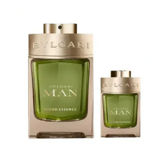 Bvlgari Man Wood Essence (2 Pc) 3.4oz EDP - 0.50oz EDP - GIFT SET