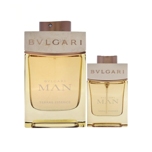 Bvlgari Man Terrae Essence (2 Pc) 3.4oz EDP - 0.50oz EDP - GIFT SET