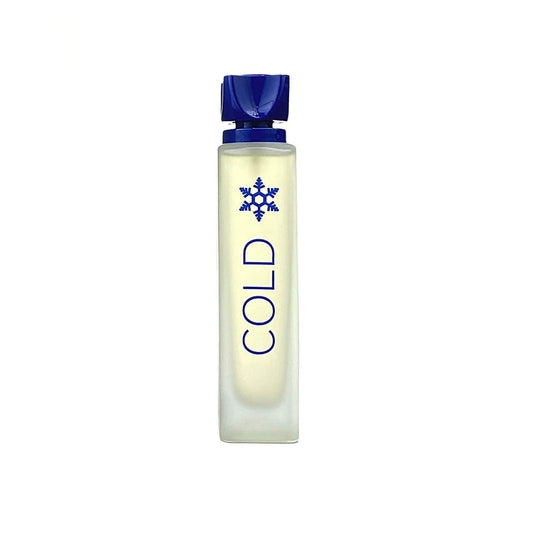 Benetton Cold 3.4oz EDT Clear Box For Men