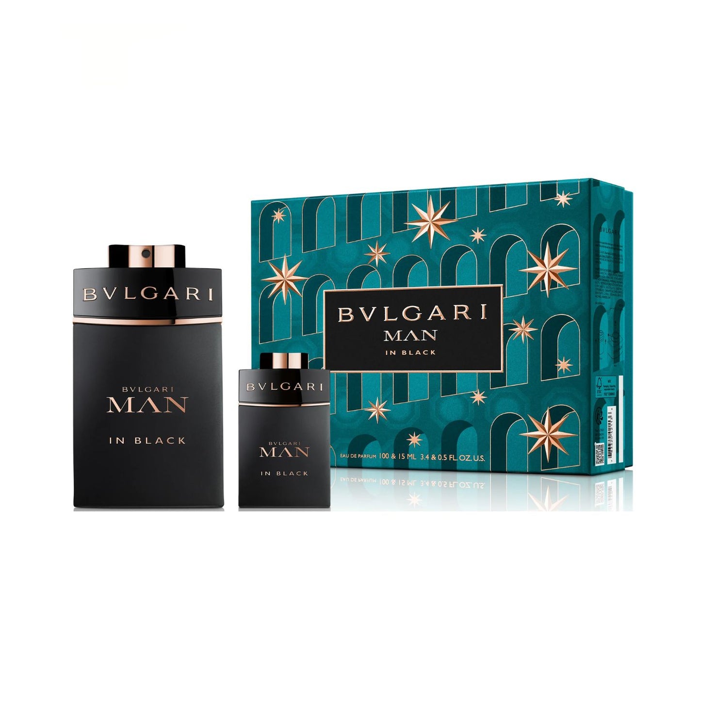 Bvlgari Man in Black 2PC Gift Set For Men (Hard Box)