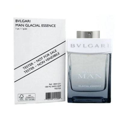 Tester Bvlgari Man Glacial Essence 3.4oz EDP For Men