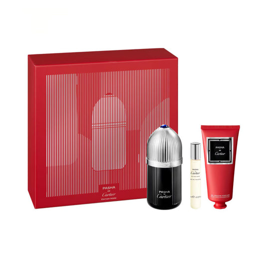 Cartier Pasha De Cartier 3PC Parfum Gift Set For Men (Hard Box)
