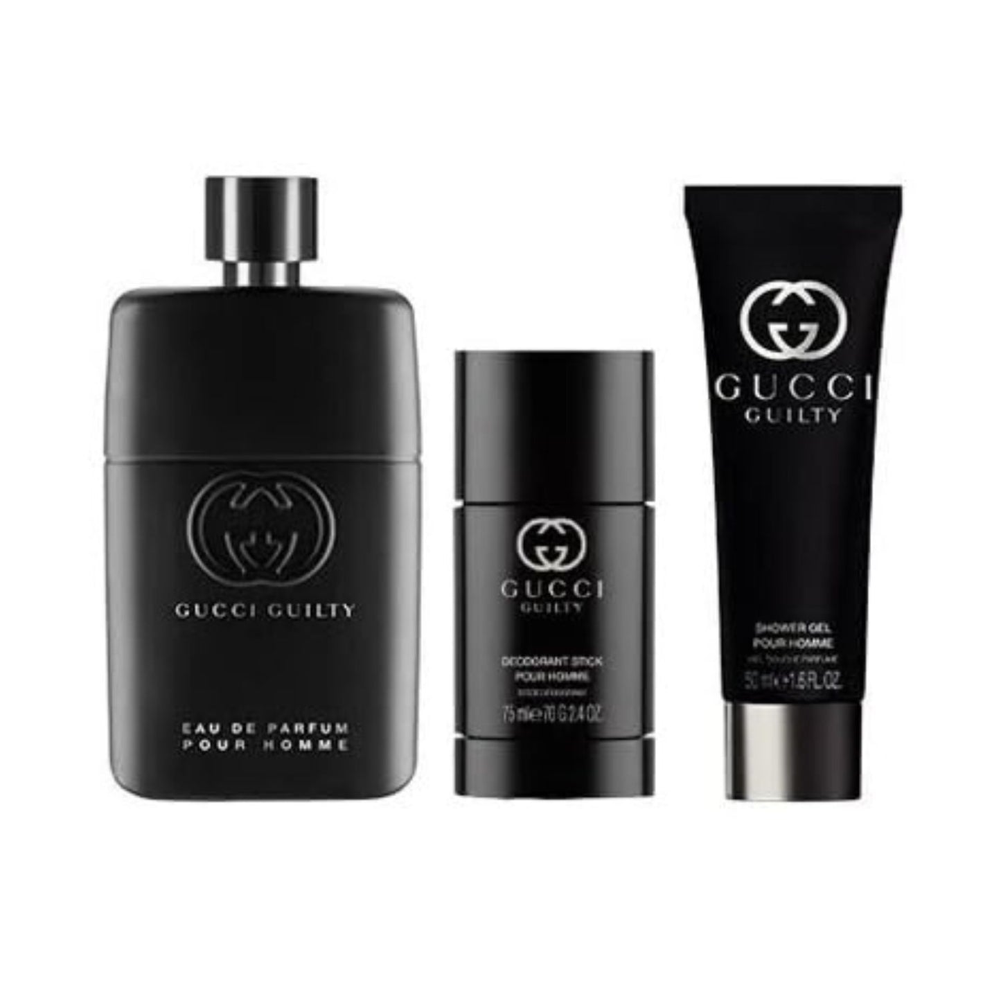 Gucci Guilty Pour Homme EDP 3PC Gift Set For Men