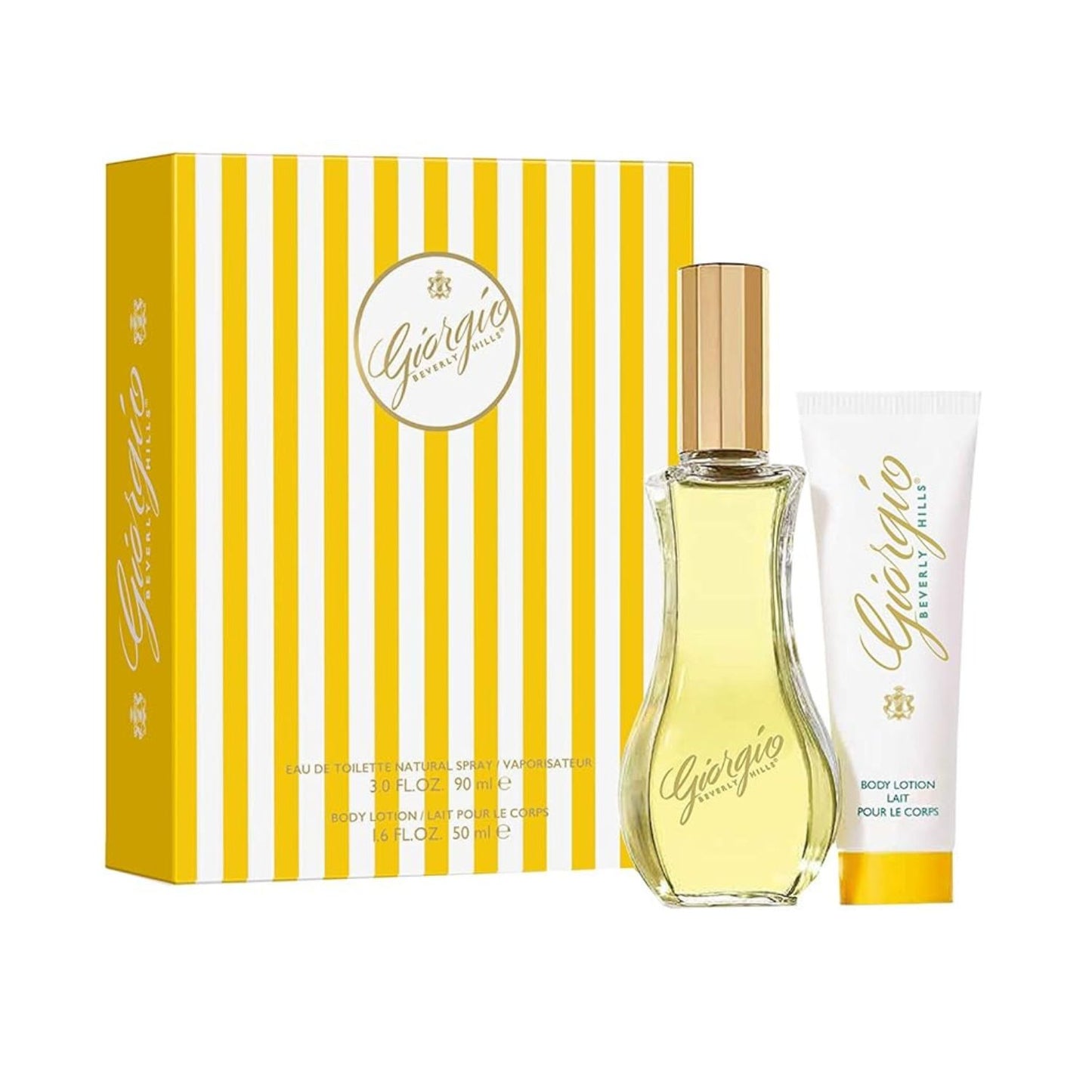Beverly Giorgio 3.0 EDT + 1.6oz Body Lotion Gift Set For Women