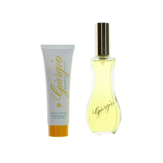 Beverly Giorgio 3.0 EDT + 1.6oz Body Lotion Gift Set For Women