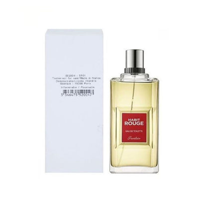 Tester Guerlain Habit Rouge 3.3oz EDT For Men