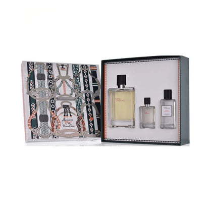 Hermes Terre D'Hermes 3.4oz EDT+12.5ml EDT+40ml A/S Gift Set For Men