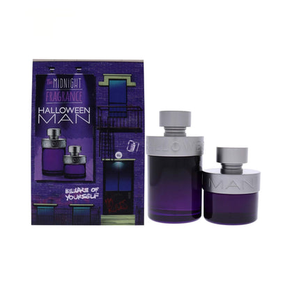 Halloween Man 4.2oz EDT Sp + 1.7oz EDT Gift Set For Men