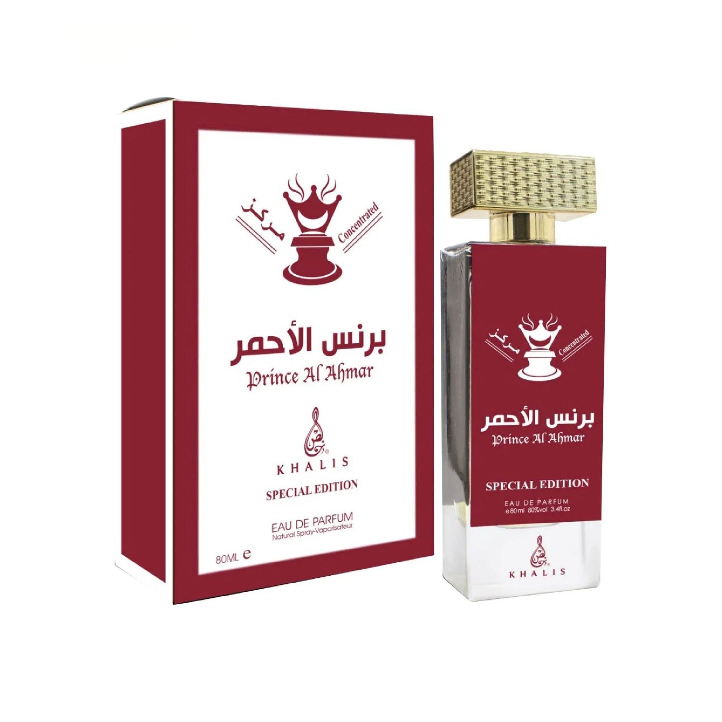 Khalis Prince Al Ahmar 2.7oz EDP