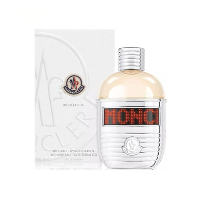 Moncler Pour Femme 5.0oz EDP For Women (Refillable W/LED Screen)