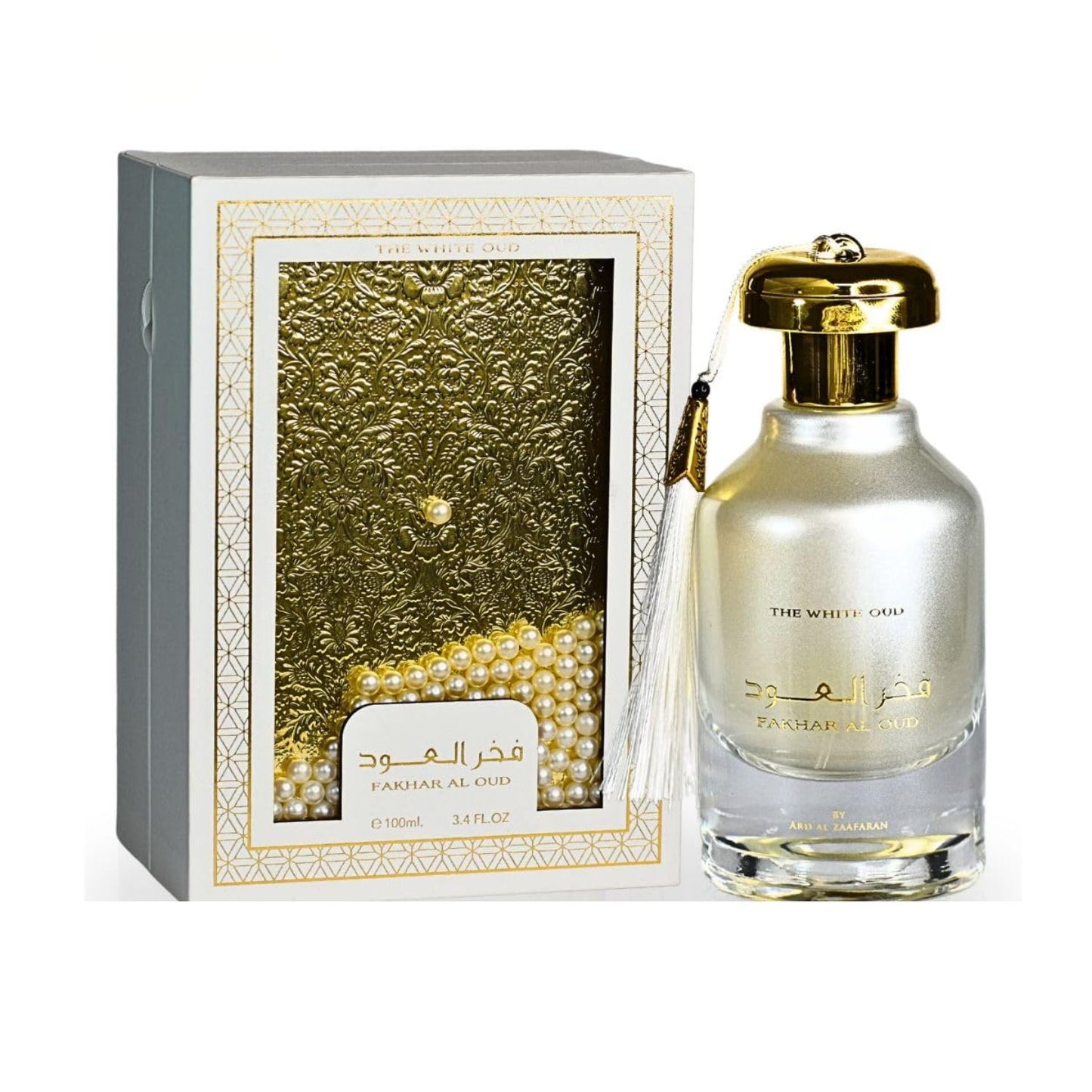 Ard Al Zaafaran Fakhar Al Oud The White Oud 3.4oz EDP For Men