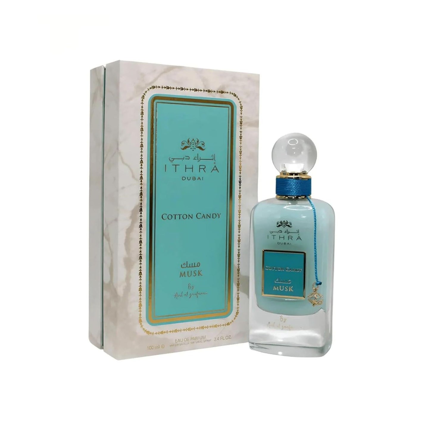 Ard Al Zaafaran Ithra Dubai Cotton Candy Musk 3.4oz EDP For Women