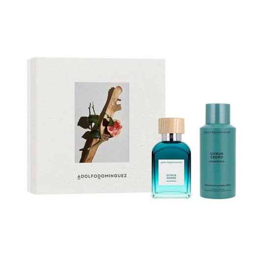 Adolfo Dominguez Agua Fresca Citrus Cedro 2PC EDT For Men