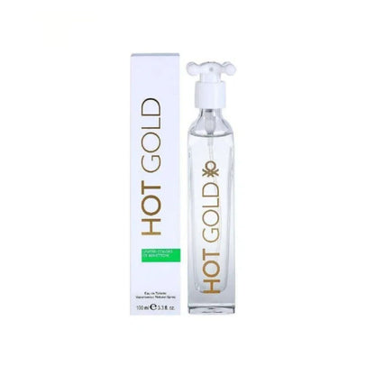 Benetton Hot Gold 3.3oz EDT For Women