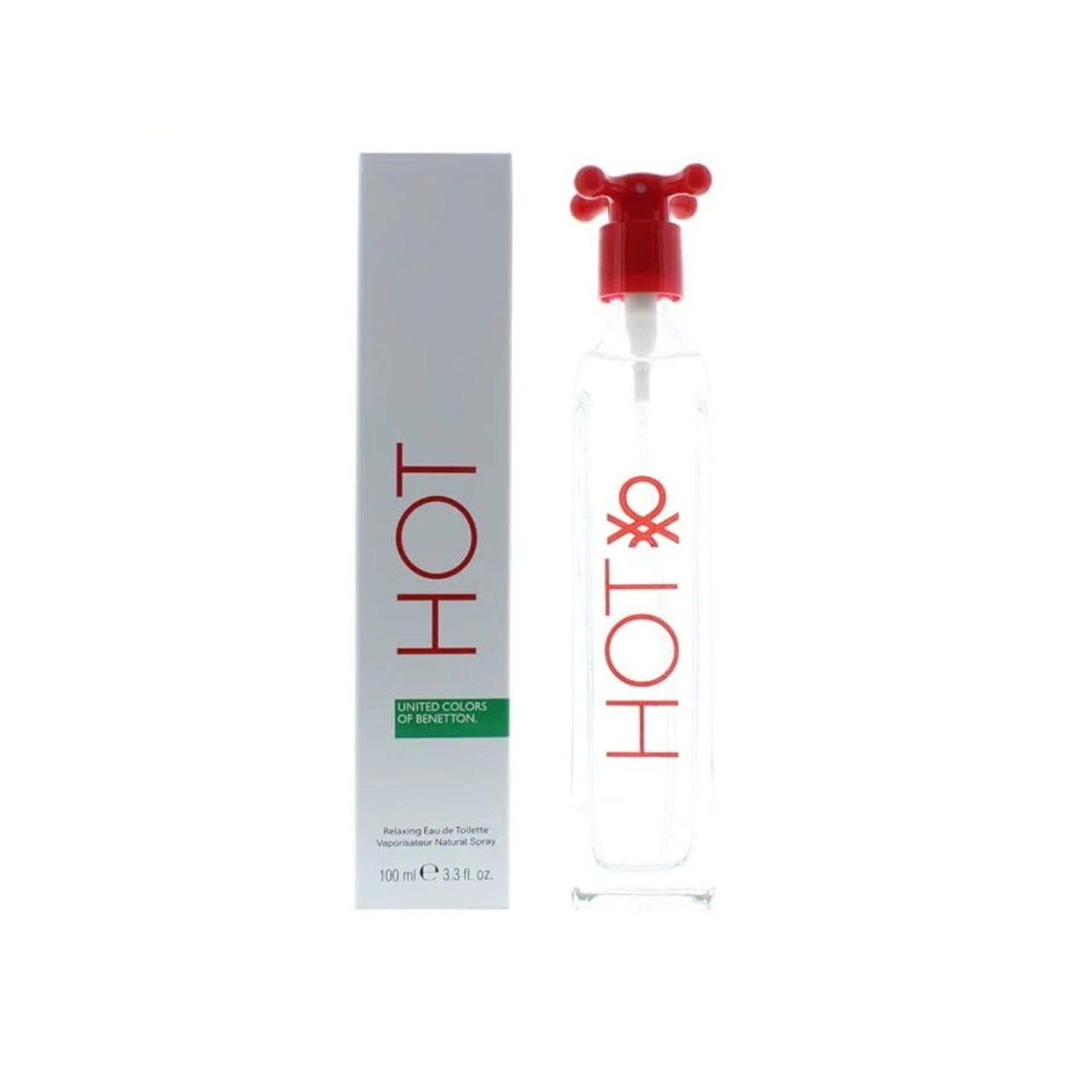 Benetton Hot 3.3oz EDT *New* For Women