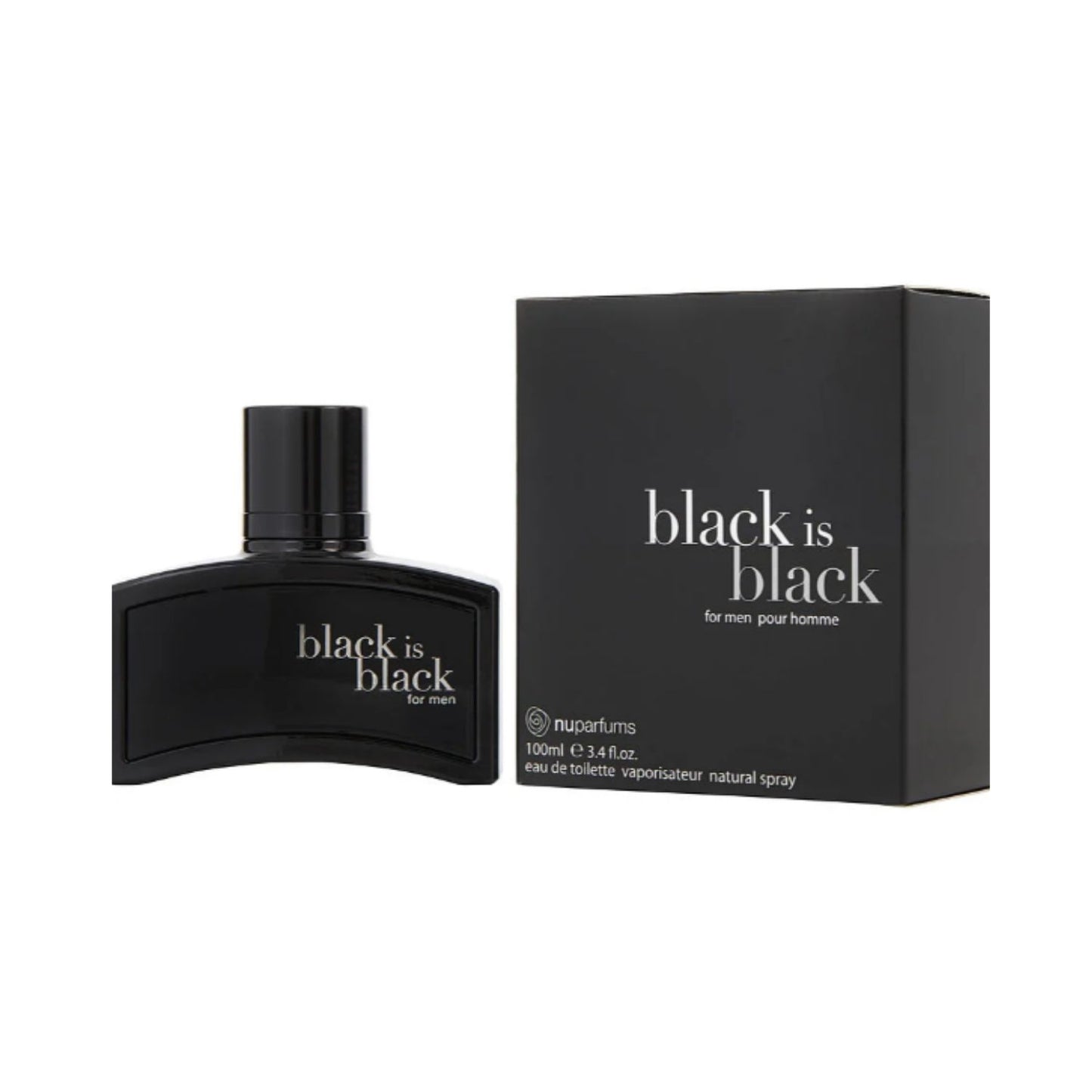 Black Is Black 3.4oz EDT For Men