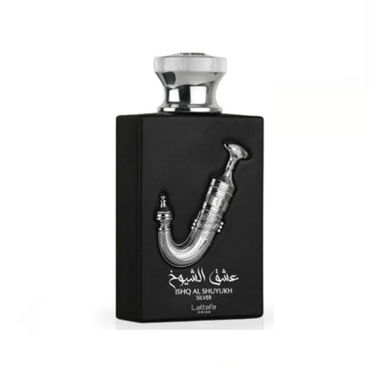 Lattafa Pride Ishq Al Shuyukh Silver 3.4oz EDP For Men