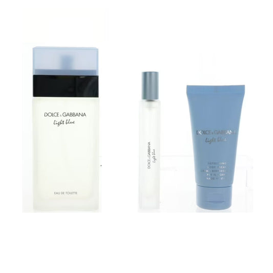Dolce & Gabbana Light Blue 3PC Gift Set For Women